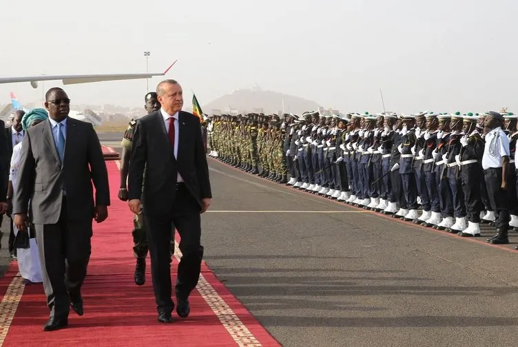 Erdoğan’dan Senegal’e kısa ziyaret