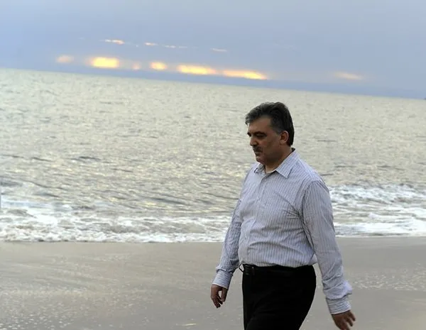 Cumhurbaşkanı Abdullah Gül’ü hiç böyle görmediniz