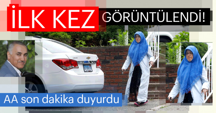 Son Dakika: Adil Öksüz'den sonra eşi Aynur Öksüz de görüntülendi