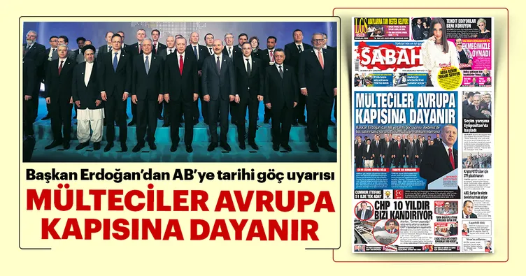 Mülteciler Avrupa kapısına dayanır