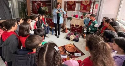 Meral öğretmen tarihi ilmek ilmek öğretiyor! 800 yıllık ata mirası gençlerin ellerinde #kirsehir