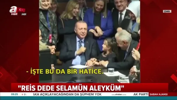 Başkan Erdoğan'ı gülümseten çocuk