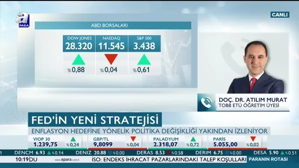 Doç. Dr. Atılım Murat: Enflasyondan korunmanın en iyi yolu hisse senedi yatırımı yapmak