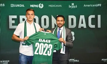 Konyaspor Erdon Daci’nin sözleşmesini uzattı