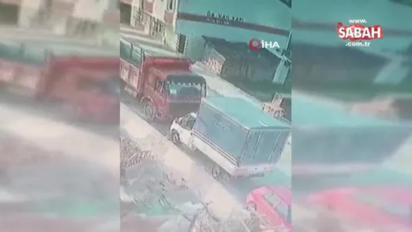 Arnavutköy'de palet hırsızları kamerada |  Video