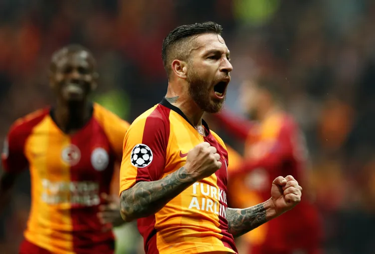 Galatasaray - Club Brugge maçından kareler