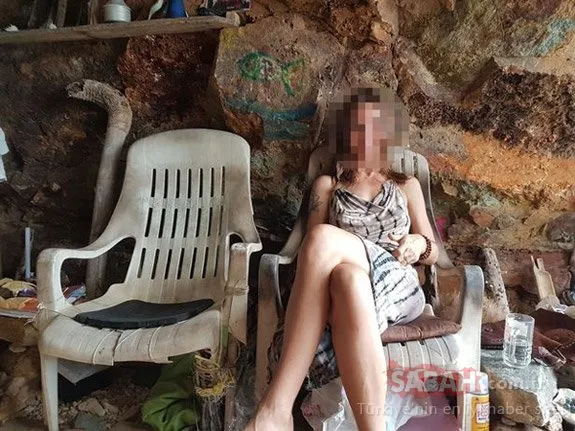 Mağarada çekilen çıplak fotoğraflar, olay yarattı!