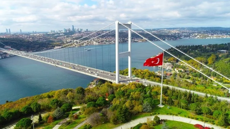 İstanbul’da mest eden sonbahar manzarası