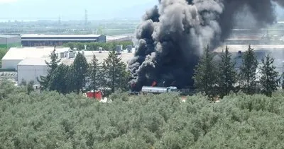 Fabrika yangınını terör örgütü üstlendi #bursa