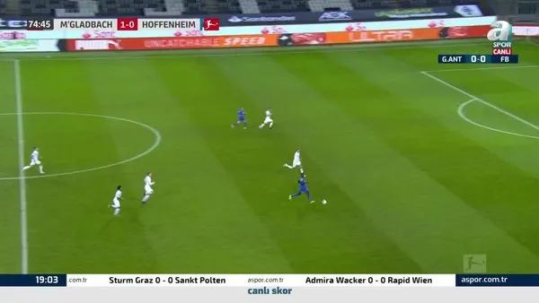 GOL | Borussia Mönchengladbach 1-1 Hoffenheim