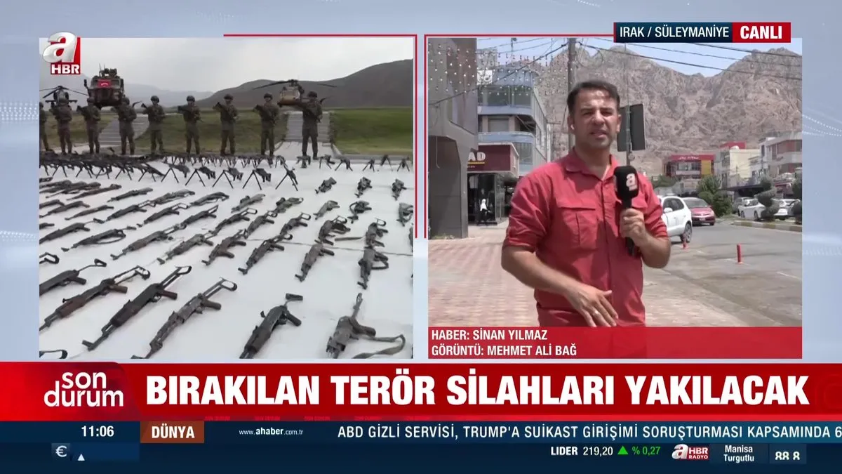 A Haber PKK'nın silah bırakacağı Süleymaniye'de! İşte bölgede son durum | Video