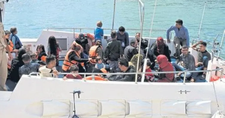Çeşme’de 28 kaçak göçmen yakalandı