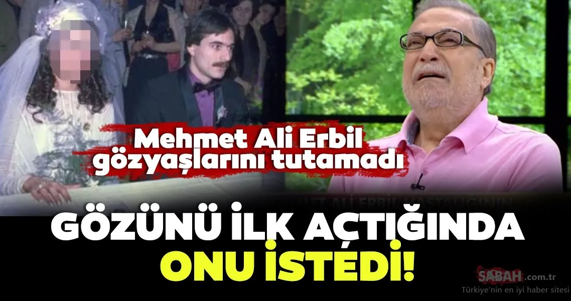Mehmet Ali Erbil gözyaşlarına boğuldu! Mehmet Ali Erbil yakalandığı
