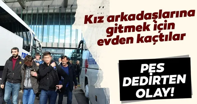 Son Dakika Evden Kacan Uc Kafadar Evlerinden 140 Kilometre Uzakta Yakalandi Son Dakika Haberler
