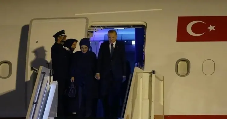 Başkan Erdoğan yurda döndü