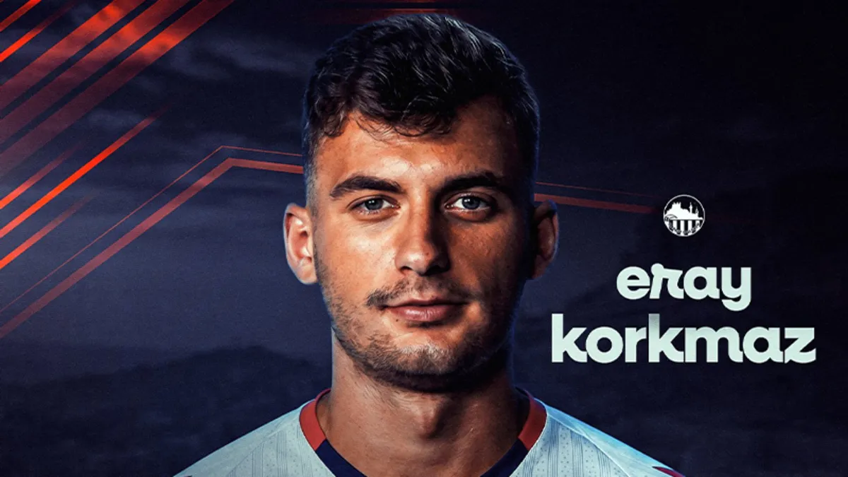 Mardin 1969 Spor'un yeni transferi Eray Korkmaz'ın fotoğrafı