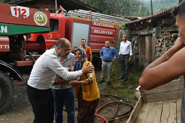 SON DAKİKA: Kastamonu’da bir köy alevlere teslim oldu
