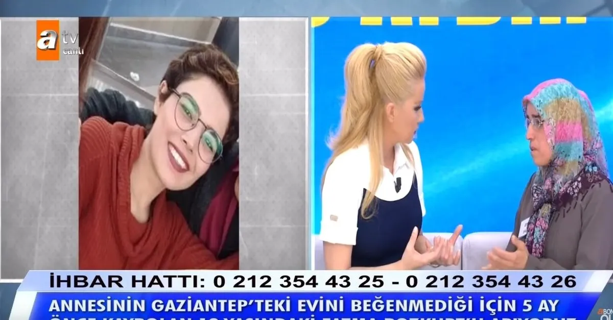 muge anli da saskina ceviren olay evinin konforunu begenmedigi icin evden kacan genc kiz bakin nereden cikti videosunu izle son dakika haberleri