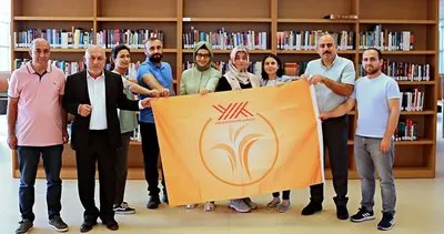 GTÜ Kütüphanesi’ne turuncu bayrak ödülü