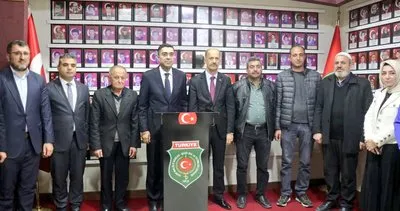 Emniyet Müdürü şehit ailelerini ziyaret etti #sanliurfa