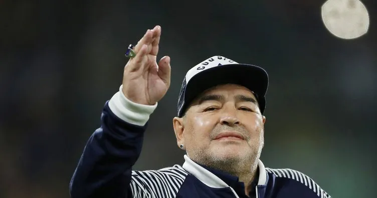 Maradona taburcu edildi! İşte o kare...
