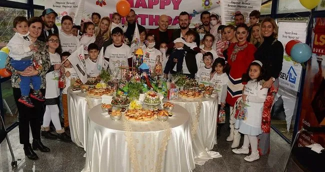 Mehmet Topal’dan lösemili miniklere doğum günü partisi