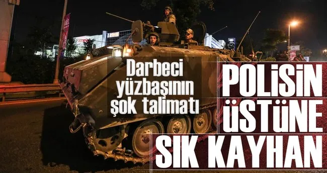 Polisin üstüne sık Kayhan