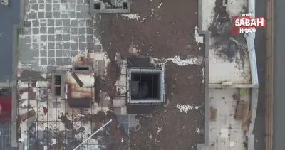 Ebrar sitesinin son hali havadan görüntülendi | Video