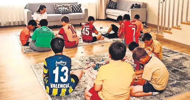 Devlet korumasında şefkatle büyüyorlar