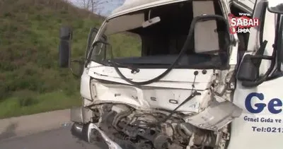 Sarıyer’de Kuzey Marmara Otoyolu’nda kaza: 2 yaralı | Video