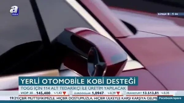 Yerli otomobil için KOBİ desteği