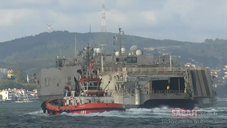 ABD’nin bir donanma gemisi daha Karadeniz’e geçti