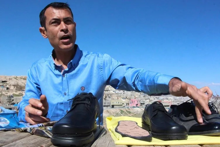 Güvenlik görevlisi, sinyal kesici ayakkabı tasarladı