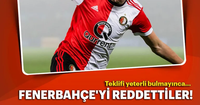 Fenerbahçe’ye Sven van Beek reddi!