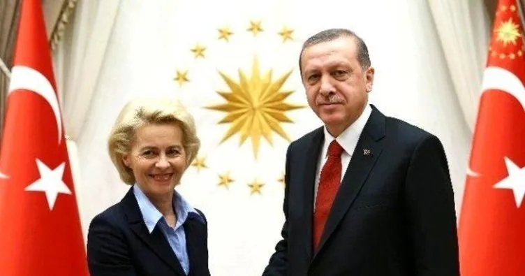 Başkan Erdoğan Avrupa Birliği Komisyonu Başkanı Leyen ile görüştü