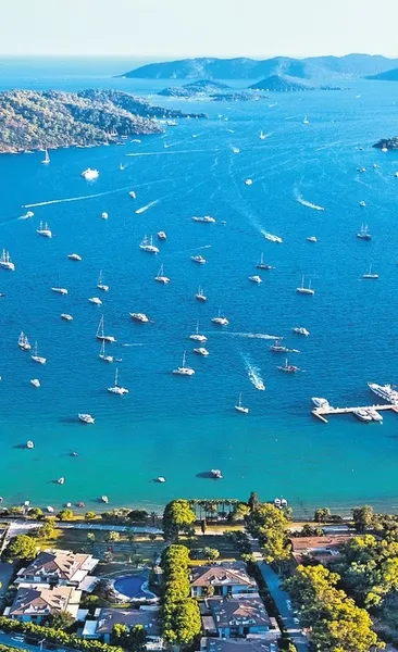 Rüzgârı yakala, maviye karış: Göcek