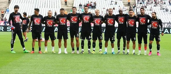 Beşiktaş-Medipol Başakşehir maçından kareler