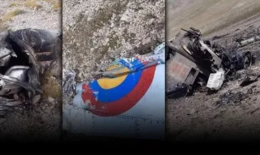 Son dakika: 2 Ermenistan uçağı dağa çarparak düştü! A Haber o anları saniye saniye görüntüledi...