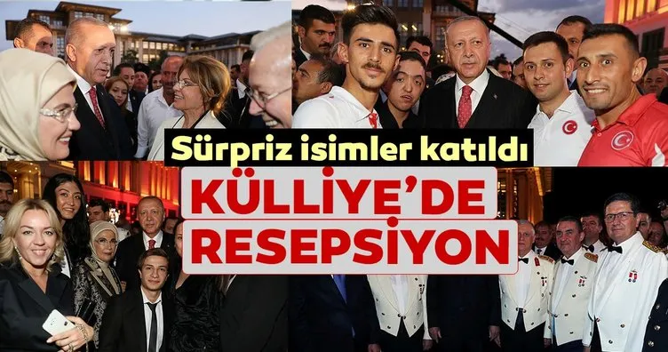 Cumhurbaşkanlığı Külliyesi’nde 30 Ağustos Zafer Bayramı resepsiyonu