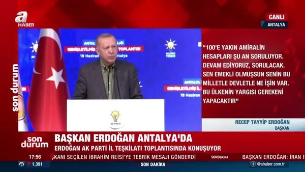 SON DAKİKA: Başkan Erdoğan: İzmir'deki provokatif saldırıyı en sert şekilde kınıyoruz | Video