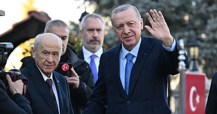 SON DAKİKA | Başkan Erdoğan MHP Lideri Bahçeli’yi ziyaret etti