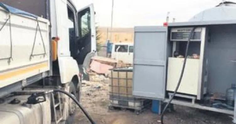 Kaçak akaryakıt operasyonu