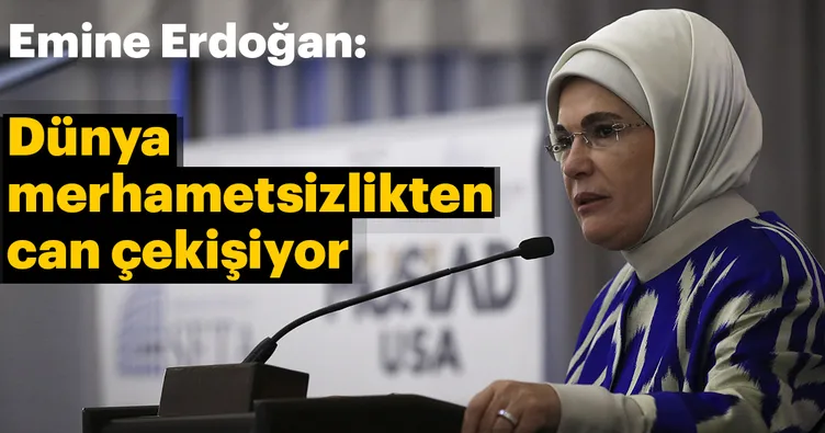 Dünya merhametsizlikten can çekişiyor