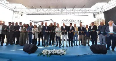 Karkamış antik kentine koruyucu çatı yapıldı #gaziantep