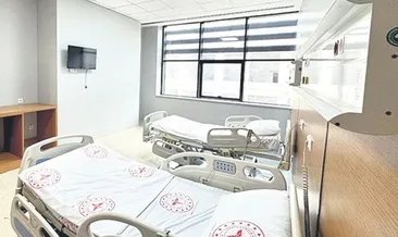 Devlet hastanesinde otel konforu