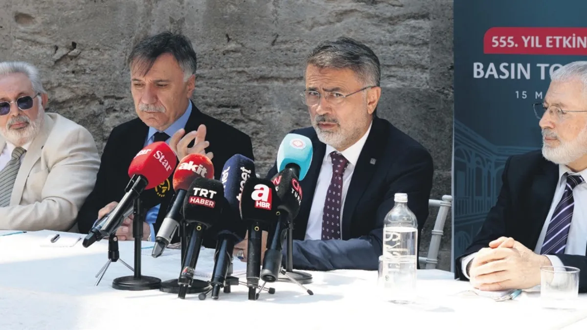 555 yıllık miras için 55 büyük etkinlik