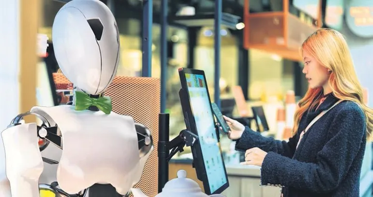 Robot bile bahşiş istiyor
