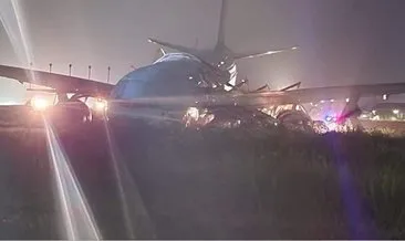 Filipinler’de yolcu uçağı pistten çıktı
