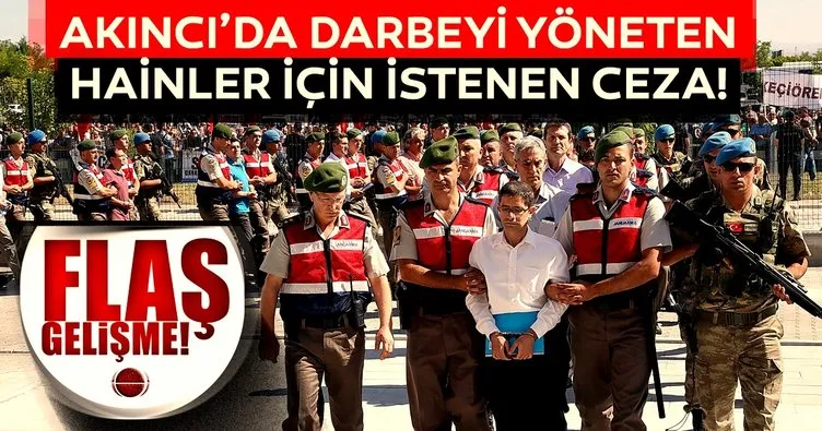 475 sanıklı Akıncı Üssü davasında savcı mütalaasını sunuyor!