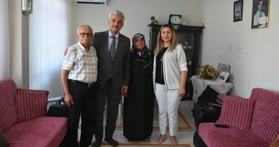 Vali Makas, şehit ailelerine ziyarete devam ediyor #kirikkale